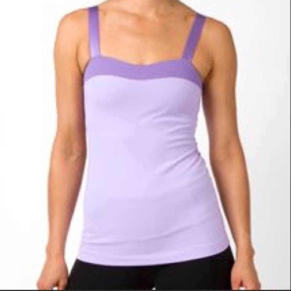 SOLD Lululemon Heart Tank Lavender Size 4